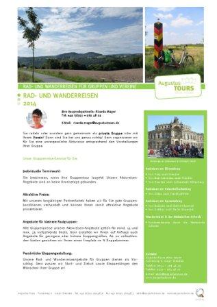 Gutscheine-247.de - Infos & Tipps rund um Gutscheine | Lernen Sie gleich unsere aktiven Gruppen- und Vereinsreisen 2014 kennen.